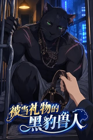 封面 被当礼物的黑豹兽人