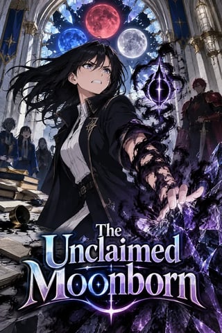 Cover The Unclaimed Moonborn