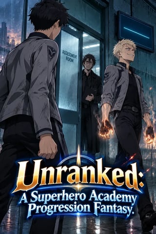 Cover Unranked: A Superhero Academy Progression Fantasy