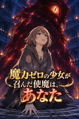 魔力ゼロの少女が召んだ使魔は、あなた の表紙