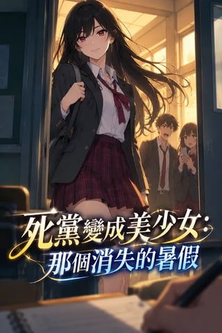 《死黨變成美少女:那個消失的暑假》封面