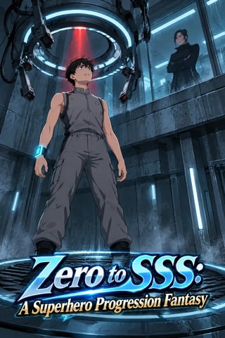 Cover Zero to SSS: A Superhero Progression Fantasy