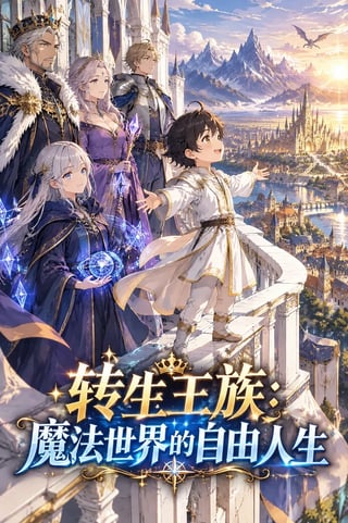 封面 转生王族:魔法世界的自由人生
