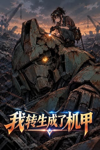 封面 我转生成了机甲