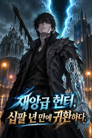 재앙급 헌터, 십팔 년 만에 귀환하다 표지