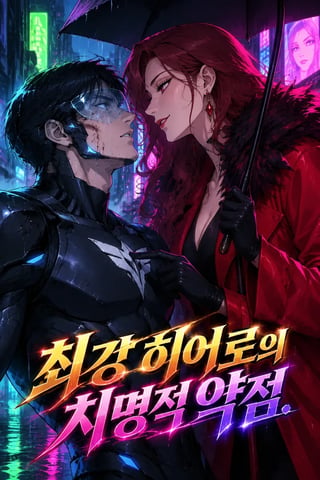 최강 히어로의 치명적 약점 표지