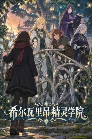 封面 希尔瓦里昂精灵学院