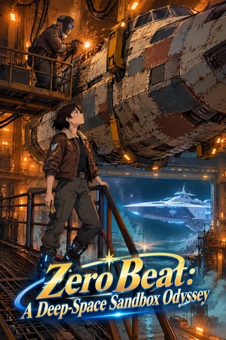 Cover Zero Beat: A Deep-Space Sandbox Odyssey
