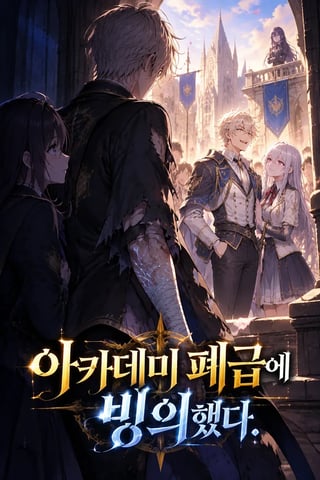 아카데미 폐급에 빙의했다 표지