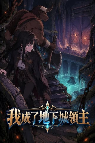 《我成了地下城領主》封面