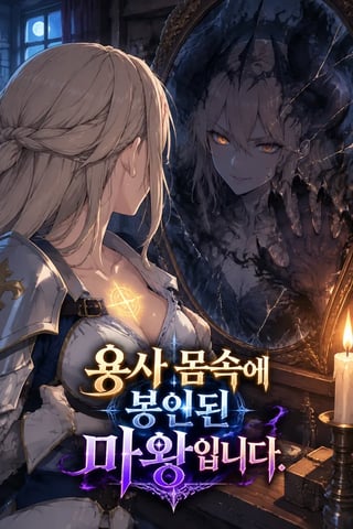 용사 몸속에 봉인된 마왕입니다 표지