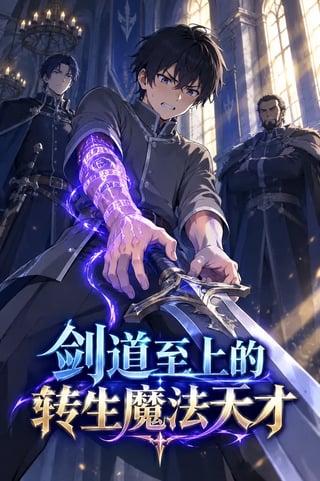 封面 剑道至上的转生魔法天才