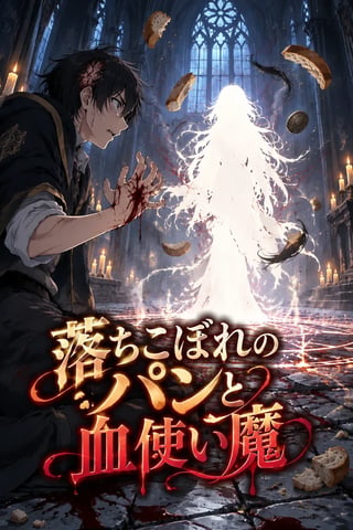 落ちこぼれのパンと血使い魔 の表紙