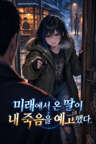 미래에서 온 딸이 내 죽음을 예고했다 표지