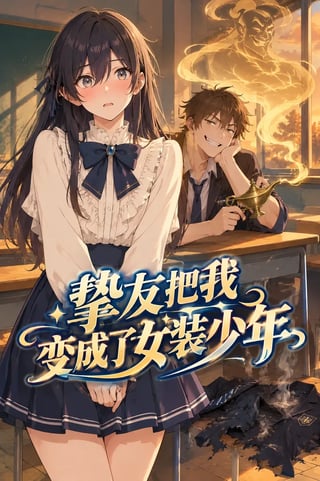 封面 挚友把我变成了女装少年