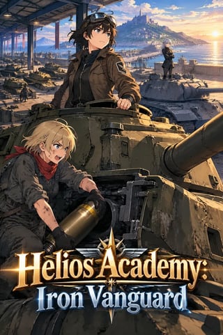 Cover Helios Academy: Iron Vanguard