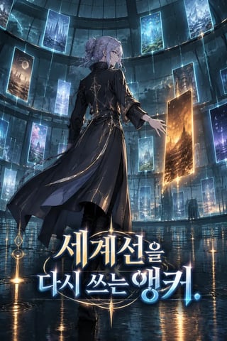 세계선을 다시 쓰는 앵커 표지