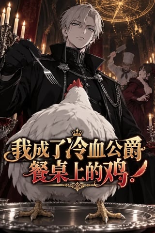 封面 我成了冷血公爵餐桌上的鸡