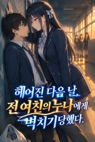 헤어진 다음 날, 전 여친의 누나에게 벽치기당했다 표지