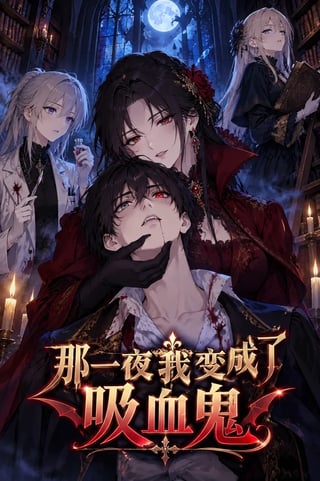封面 那一夜我变成了吸血鬼