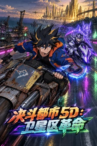 封面 决斗都市 5D：卫星区革命