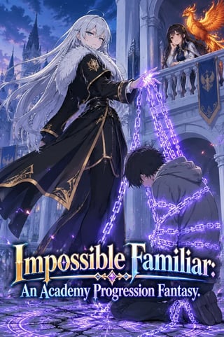 Cover Impossible Familiar: An Academy Progression Fantasy