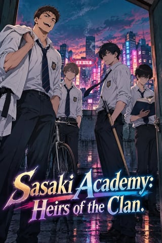 Cover Sasaki Academy: Heirs of the Clan