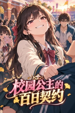 封面 校园公主的百日契约