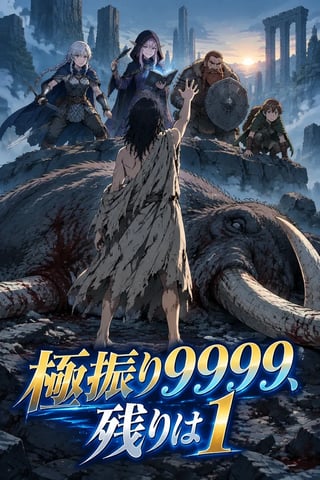 極振り9999、残りは1 の表紙