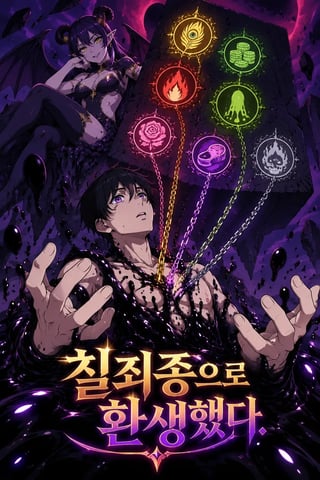 칠죄종으로 환생했다 표지