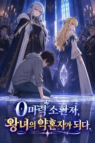 0마력 소환자, 왕녀의 약혼자가 되다 표지