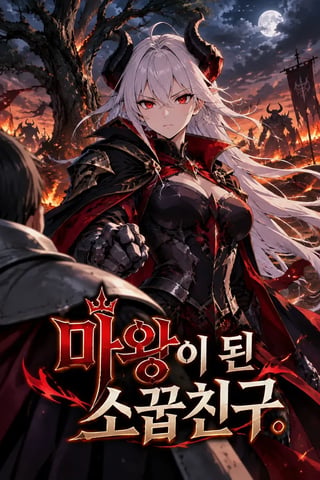 마왕이 된 소꿉친구 표지