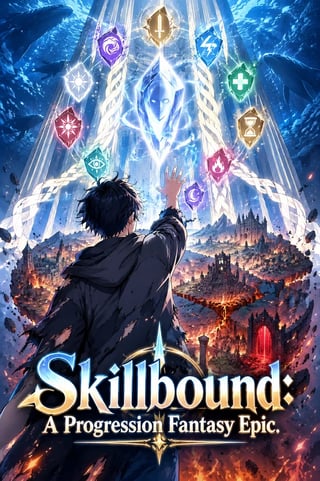 Cover Skillbound: A Progression Fantasy Epic