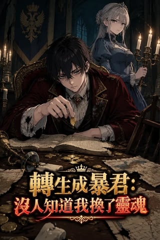 《轉生成暴君：沒人知道我換了靈魂》封面