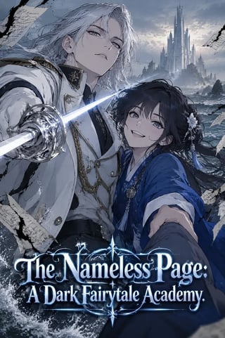 Cover The Nameless Page: A Dark Fairytale Academy