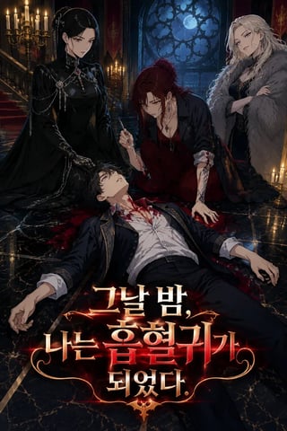 그날 밤, 나는 흡혈귀가 되었다 표지