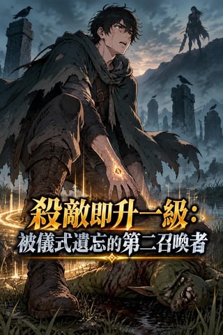 《殺敵即升一級:被儀式遺忘的第二召喚者》封面