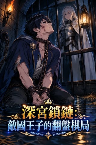 《深宮鎖鏈：敵國王子的翻盤棋局》封面