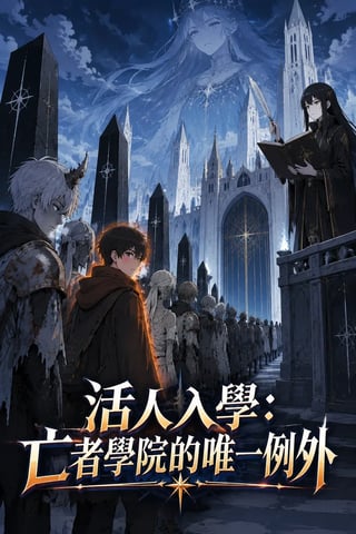 《活人入學：亡者學院的唯一例外》封面