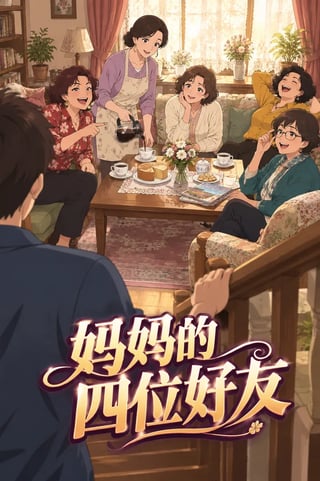 封面 妈妈的四位好友