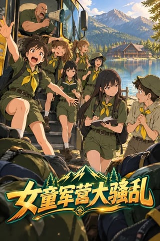 封面 女童军营大骚乱