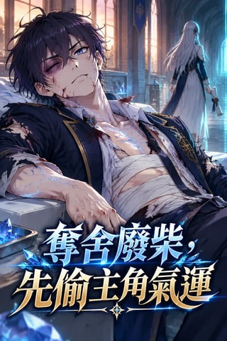 《奪舍廢柴，先偷主角氣運》封面