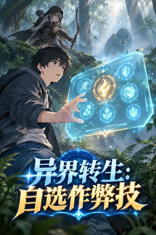 封面 异界转生：自选作弊技