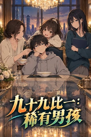 封面 九十九比一:稀有男孩