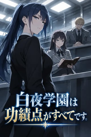 白夜学園は功績点がすべてです の表紙
