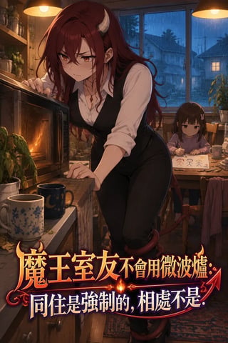 《魔王室友不會用微波爐:同住是強制的,相處不是》封面
