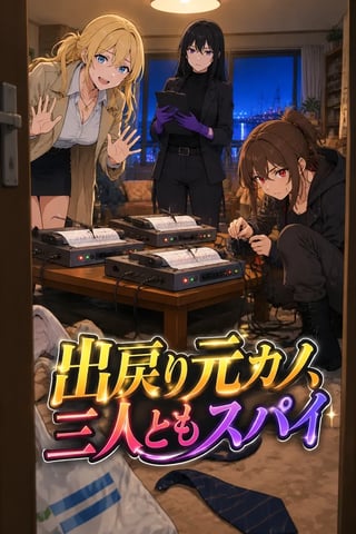 出戻り元カノ、三人ともスパイ の表紙