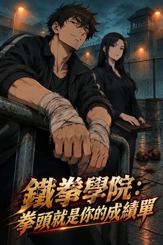 《鐵拳學院:拳頭就是你的成績單》封面
