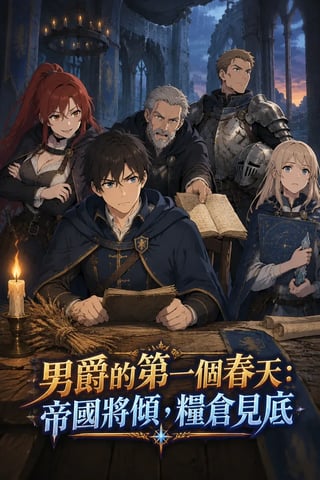 《男爵的第一個春天:帝國將傾,糧倉見底》封面