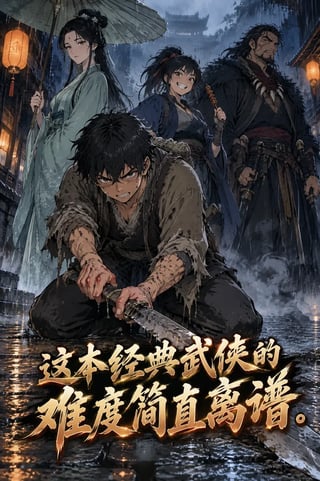 封面 这本经典武侠的难度简直离谱